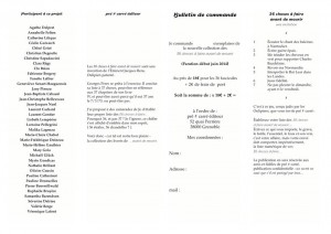 36 choses - bon de commande